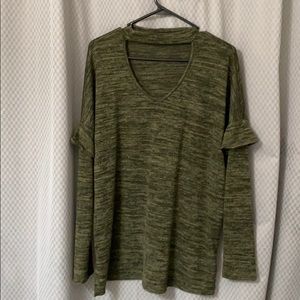 Sweater army green